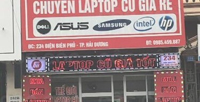 Hoàng Nga - cửa hàng bán laptop tại Hải Dương giá mềm